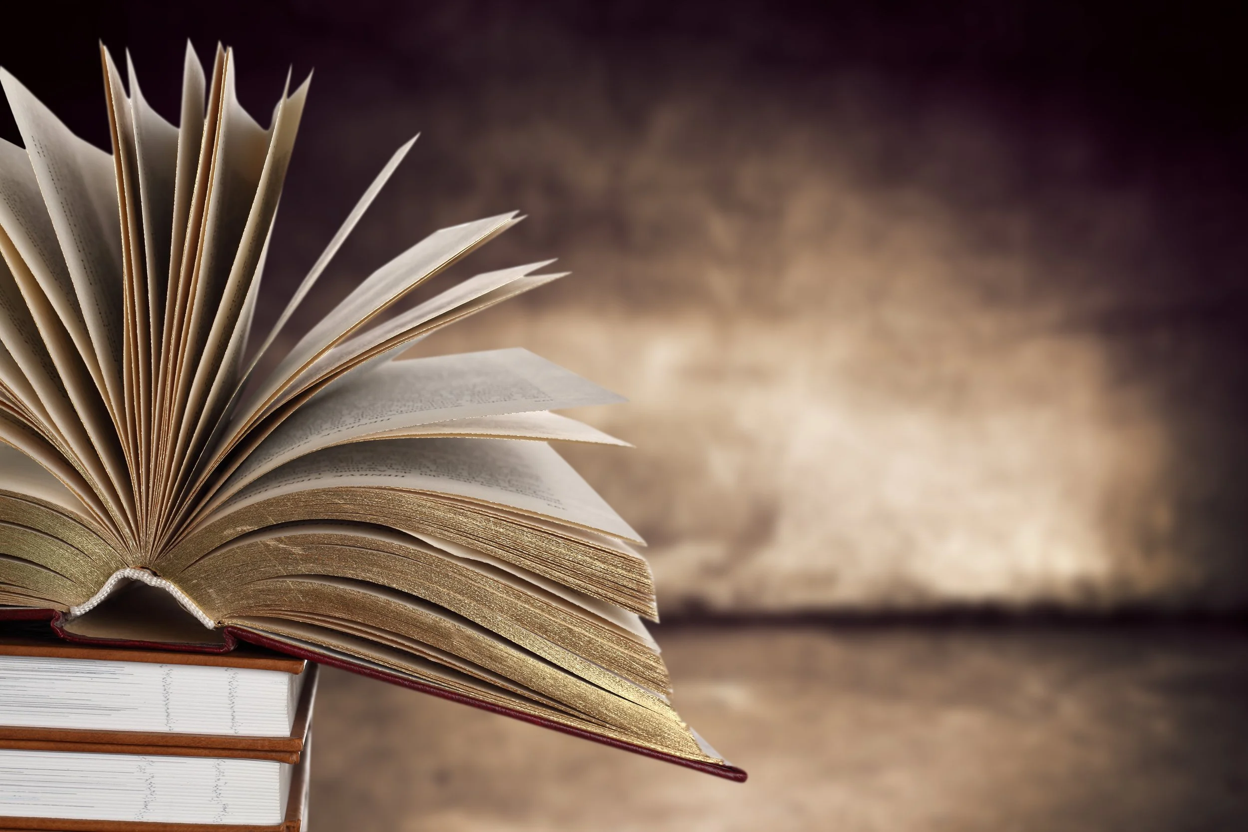 An open book